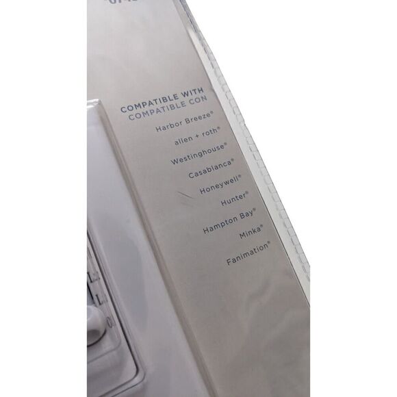 Harbor Breeze - Universal Ceiling Fan & Light Wall Control 0745362 New - Picture 3 of 5